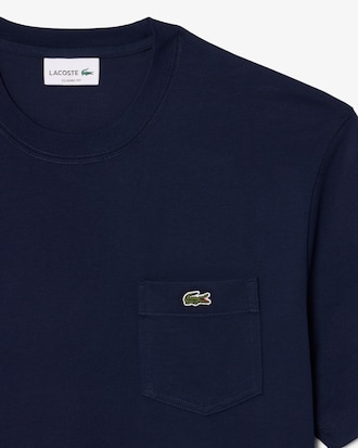 Cotton T-shirt with Breast Pocket