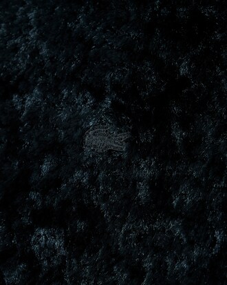 Runway Polo Collar Velour Sweater