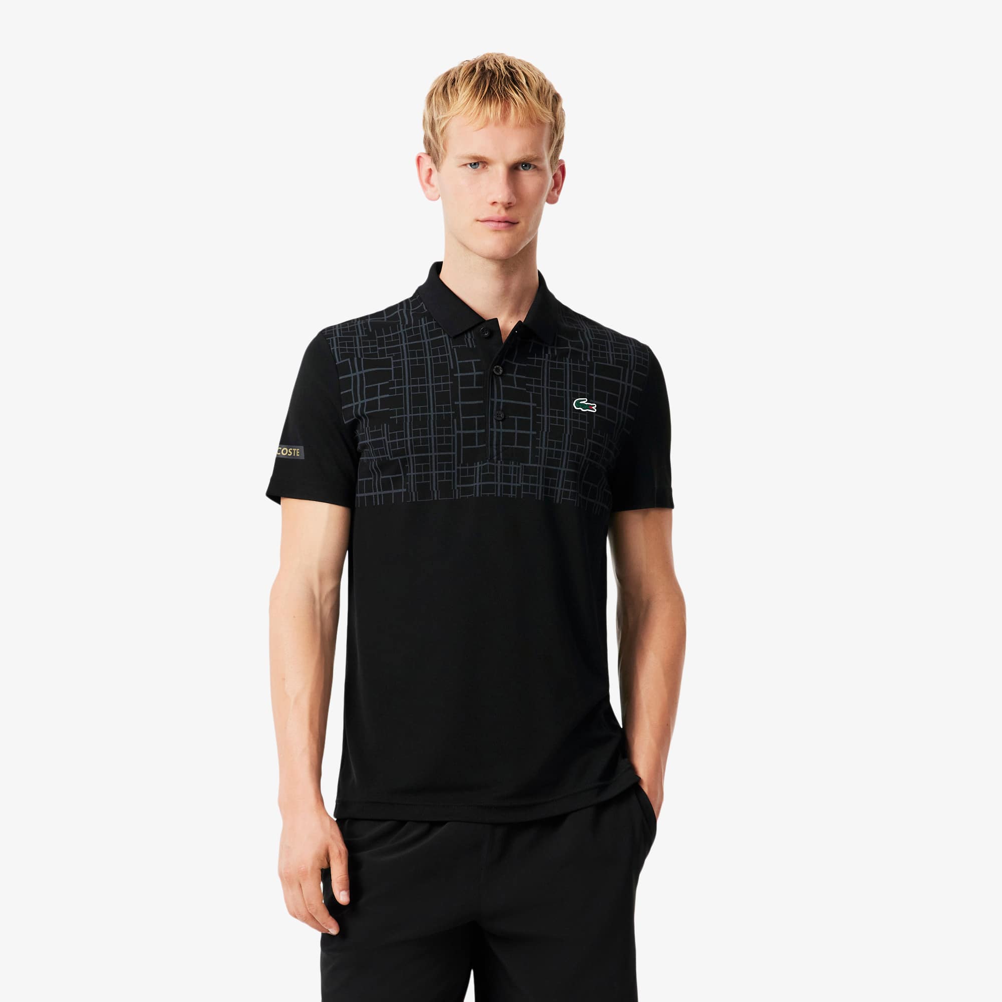 Lacoste Tennis x Novak Djokovic Polo Shirt - Men's Short