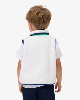 Sleeveless Sherpa Fleece Vest