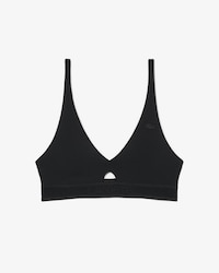 Perforated Band Microfiber Bra