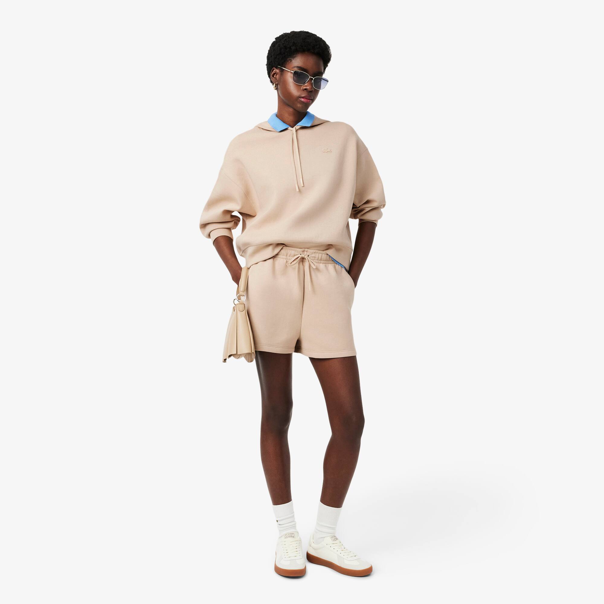 Double Face Jersey Shorts - Women's Shorts - New In 2026 | Lacoste