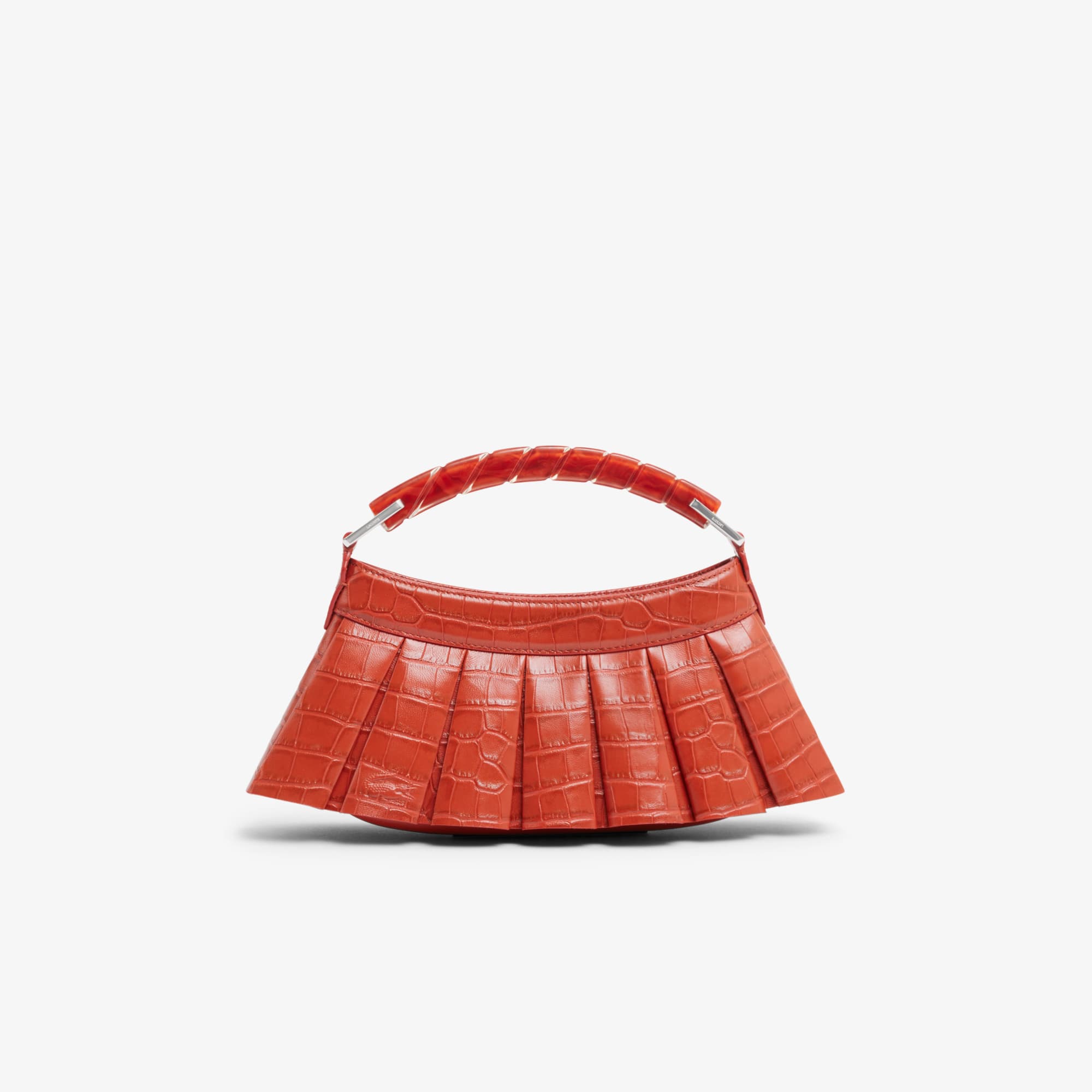 Runway H Lenglen Crocodile Effect Leather Bag - Men's Vertical