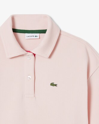 Oversized Piqué Polo Shirt   