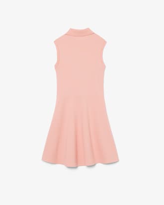 Sleeveless Stretch Piqu&eacute; Dress
