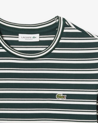 Long Sleeved Striped Jersey T-shirt