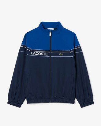 Diamond Taffeta Colour-Block Tracksuit