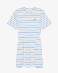 Striped Cotton T-shirt Dress