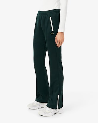 Flared Pleated Sweatpants