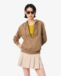 Zipped Fleece Hoodie