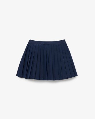 Pleated Skirt with Liner