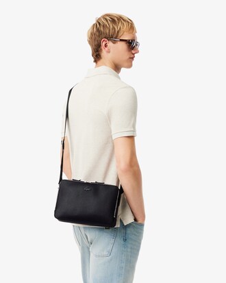Chantaco Piqu&eacute; Leather Reporter Bag