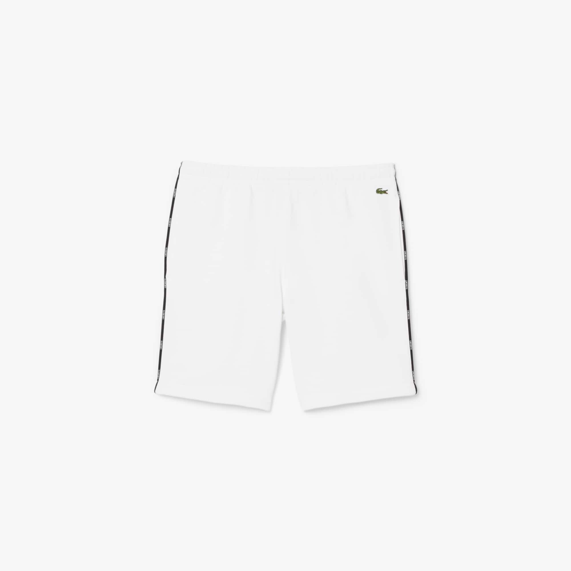 Logo Trim Cotton Fleece Shorts - Shorts - New In 2025 | Lacoste