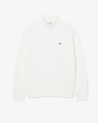 Fleece Zip Neck Sweatshirt