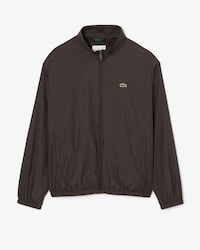 Water-Repellent Hooded Track Jacket