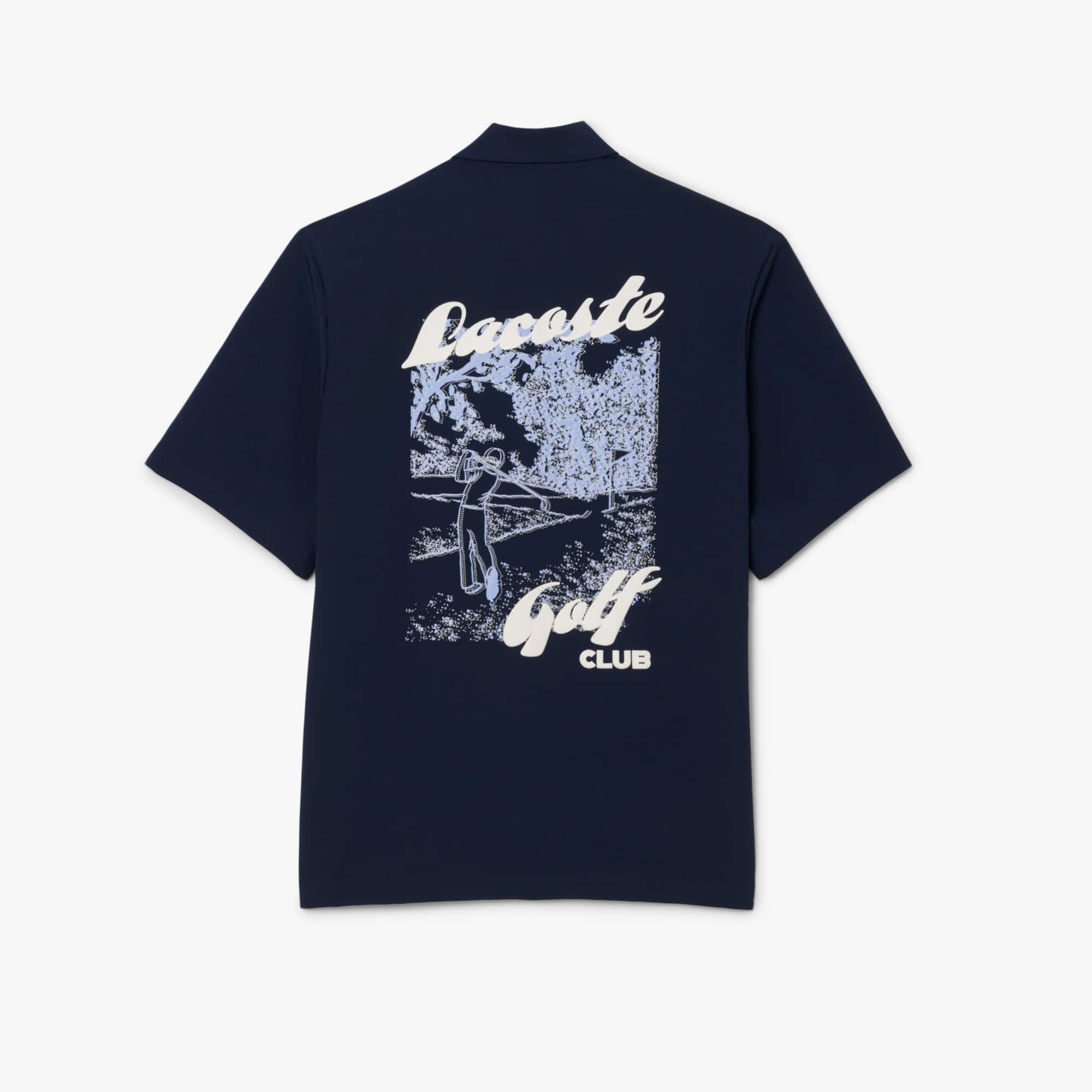 Ultra Dry Printed Stretch Golf Shirt - Men's Short Sleeves Shirts