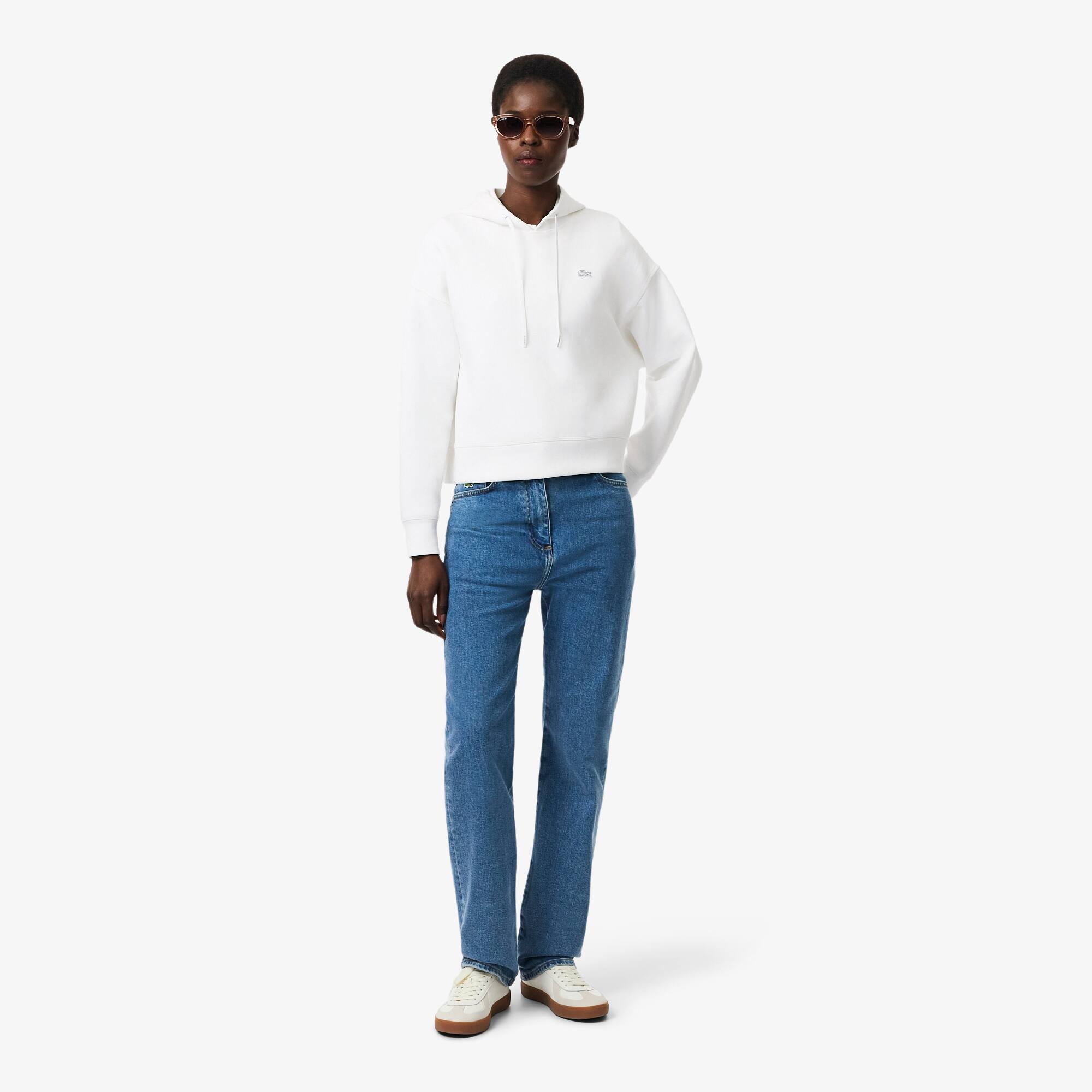 Oversized Adjustable Hoodie - undefined - New In 2026 | Lacoste