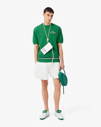 Runway Leather Racket Bag