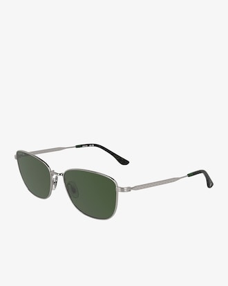 Monogram Metal Rectangle Glasses