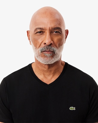 Lightweight Cotton Pima V Neck T-shirt