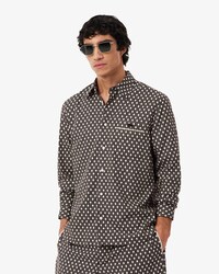 Regular Fit Printed Cotton Shirt