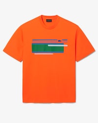 Runway Textured Stripe Jersey T-shirt