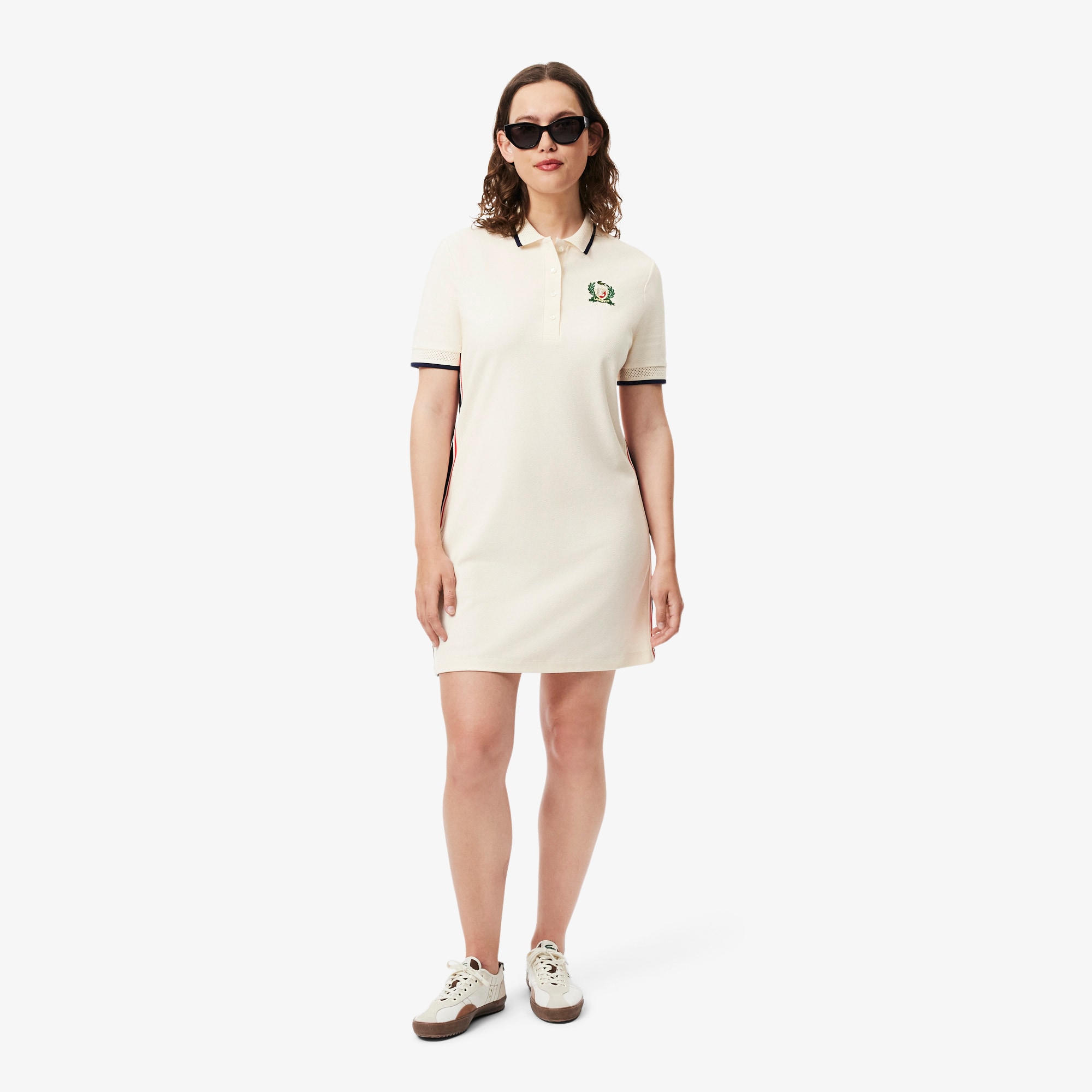 French Made Slim Fit Polo Dress - Women's dresses & skirts