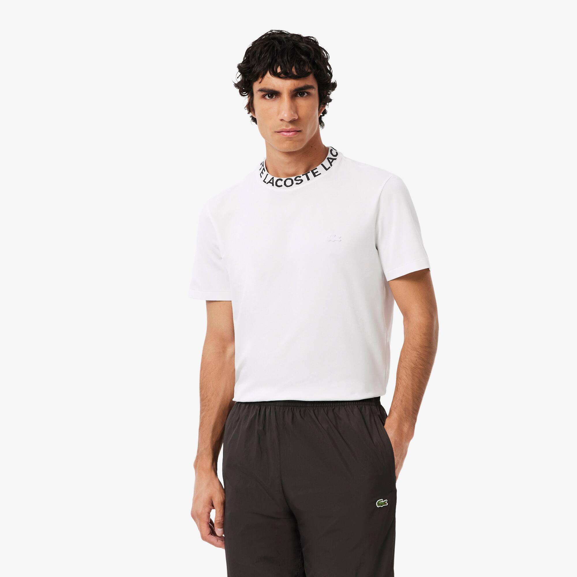 LACOSTE  トップス　新品・未使用 LACOSTE（ラコステ） Tシャツ 長袖 メンズ ベーシック ロングスリーブ