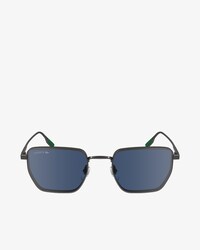 Retro Rectangle Metal Glasses