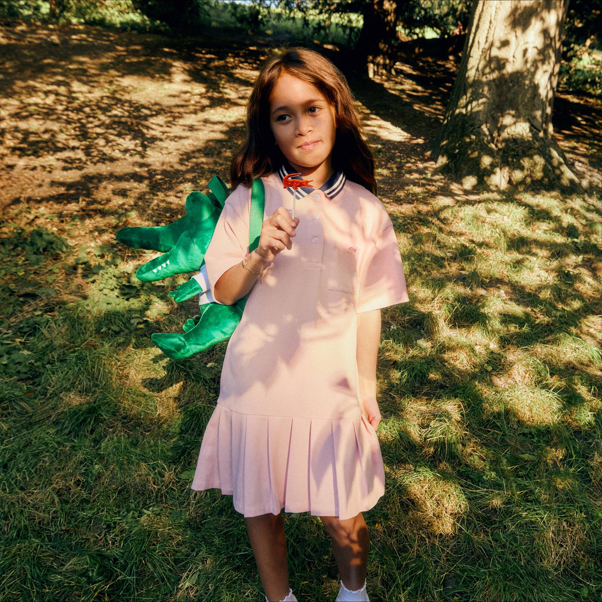 【希少】LACOSTEギフトセット付属 ワニミニぬいぐるみとトランクケースセット Plush Crocodile Backpack - All Kids' Accessories - New In 2026