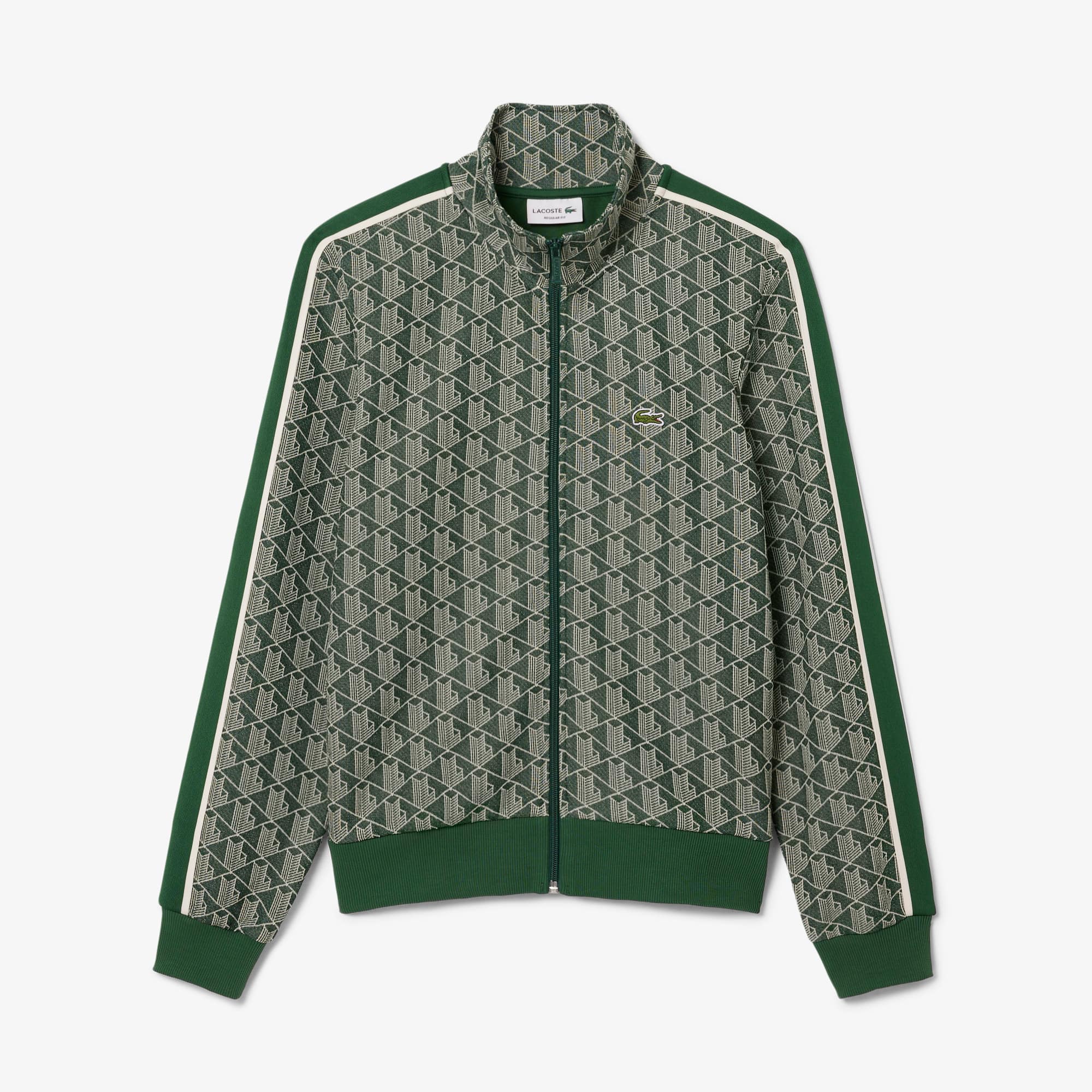 Paris Zip-Up Jacquard Track Jacket - Men's Sweatshirts - New In