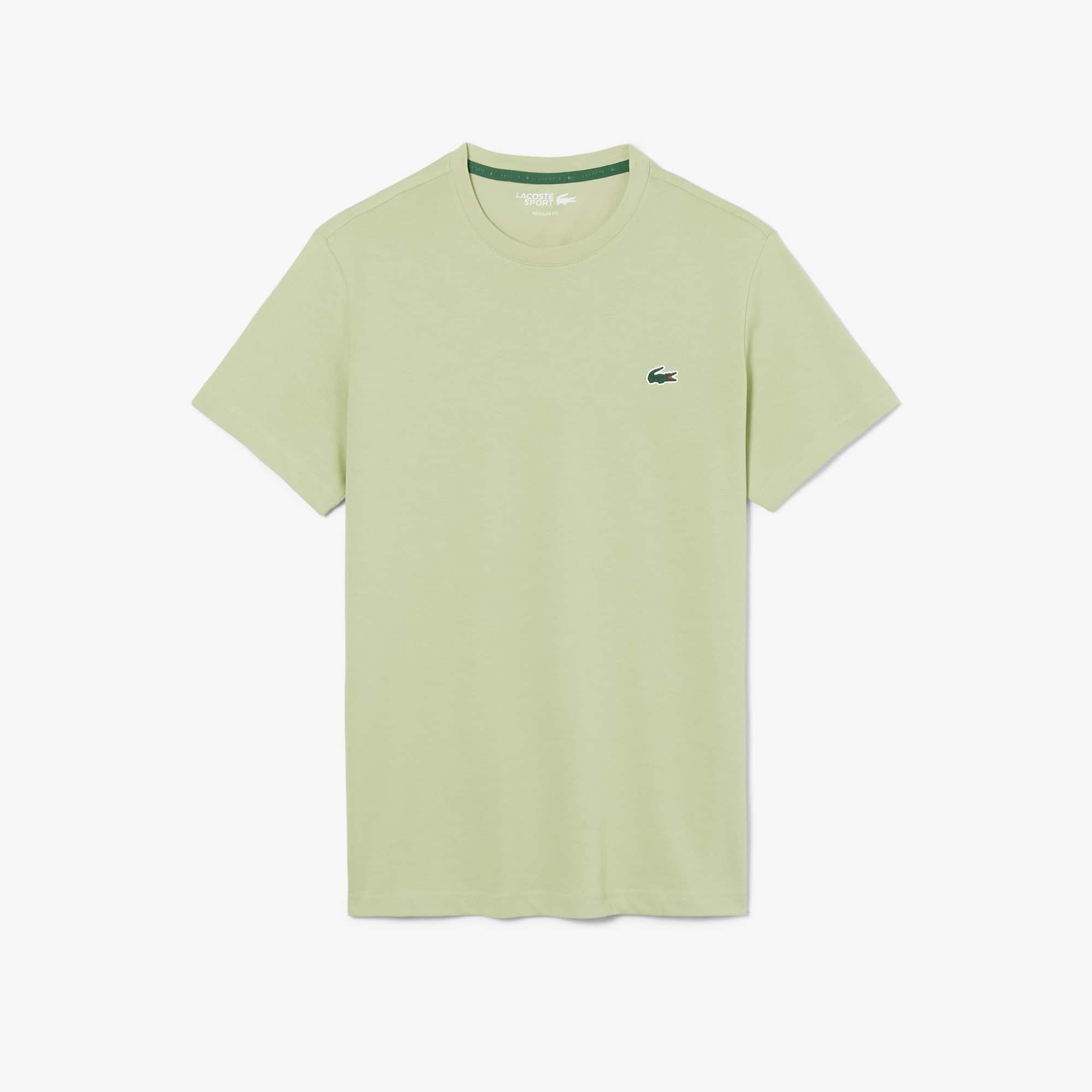 LACOSTE オリーブカラー Tシャツとショーツセット Ultra Dry Crocodile Graphic Sport T-shirt - Men's t-shirts - New