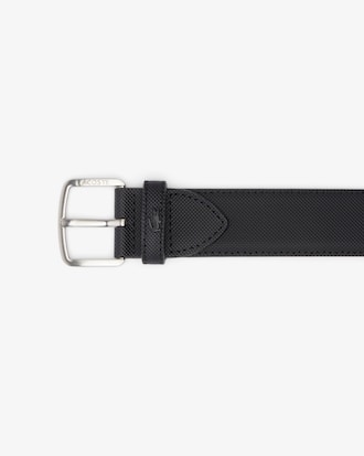 Grained Leather Belt