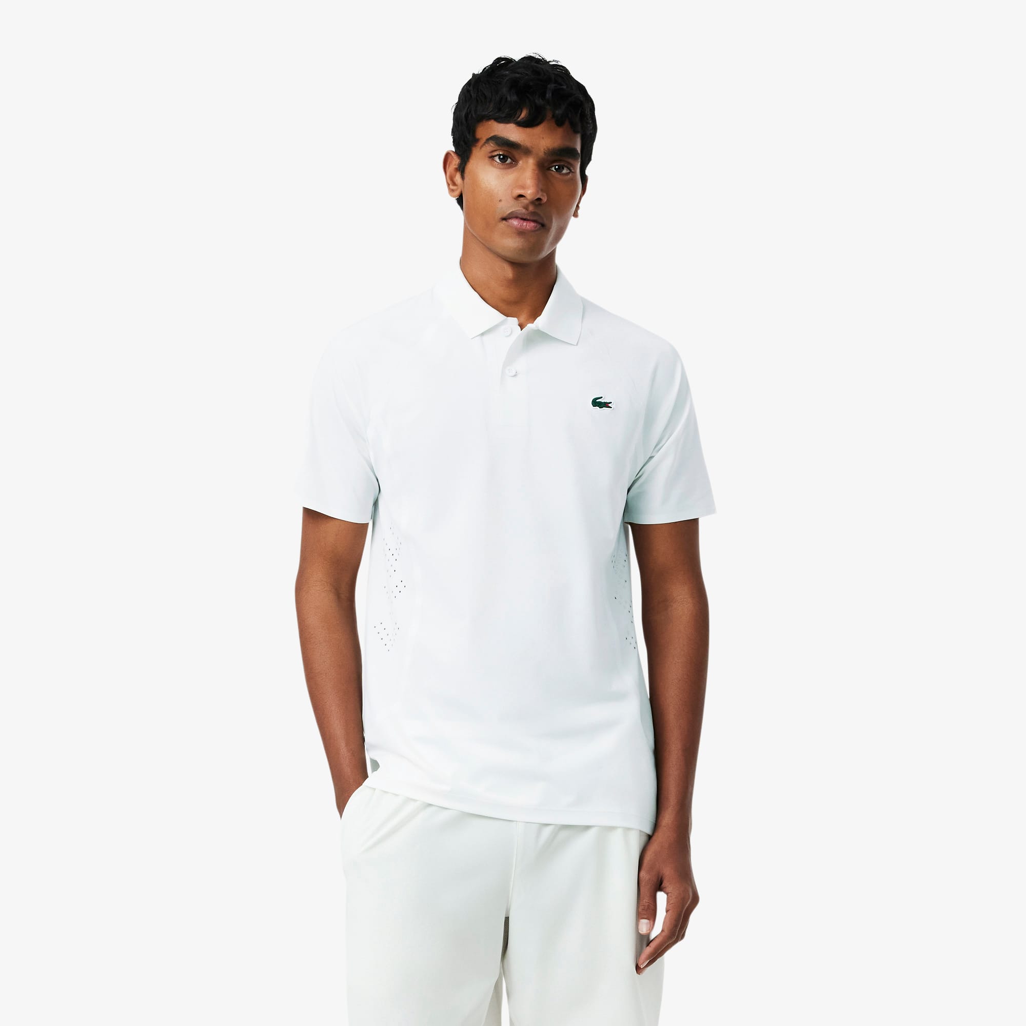 Lacoste Tennis x Novak Djokovic On Court Polo Shirt - Men's Short