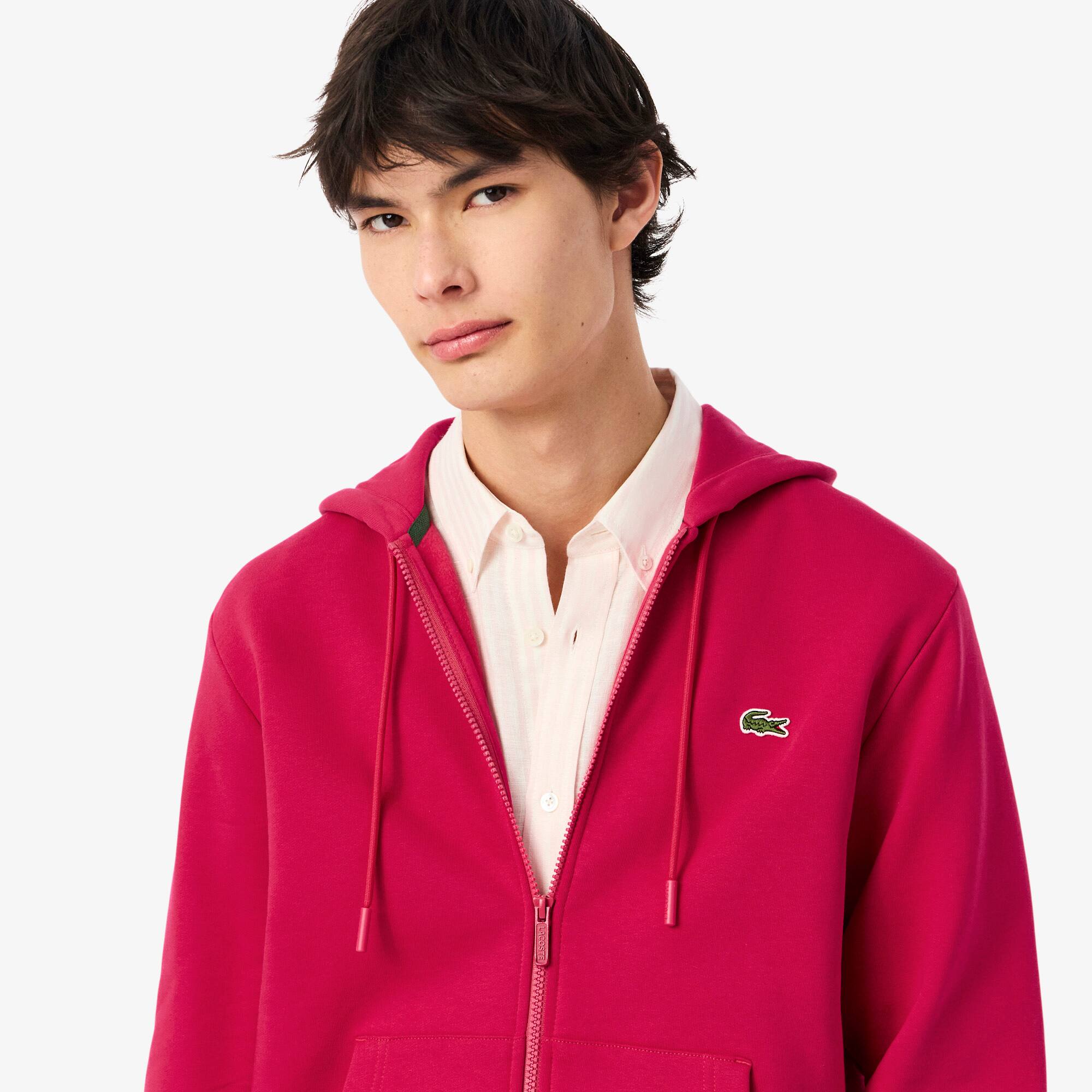 Men's Hoodie in Organic Cotton and Kangaroo Pocket | Lacoste UK