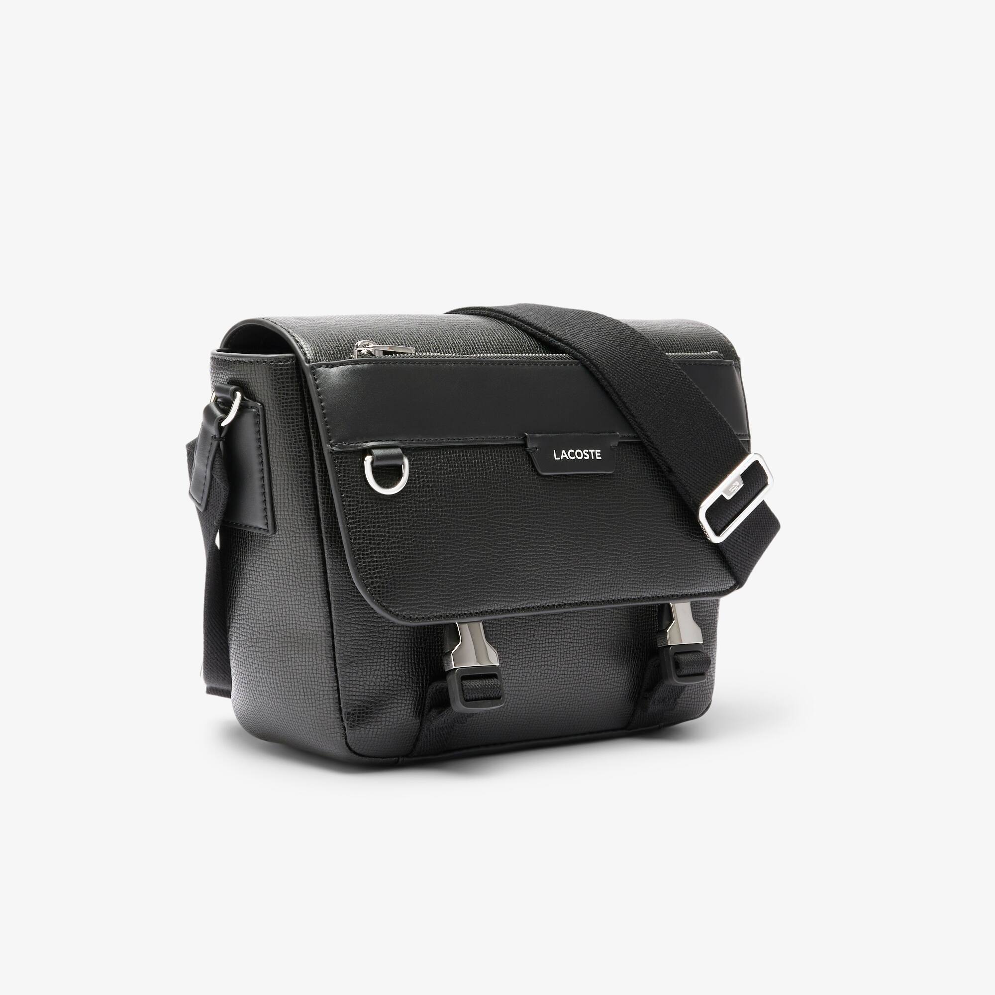 Ossian Flap Close Leather Satchel - Men's Vertical Bags - New In