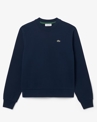 Relaxed Fit Fleece Crew Neck Sweatshirt