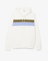 Colour-Block Fleece Hoodie