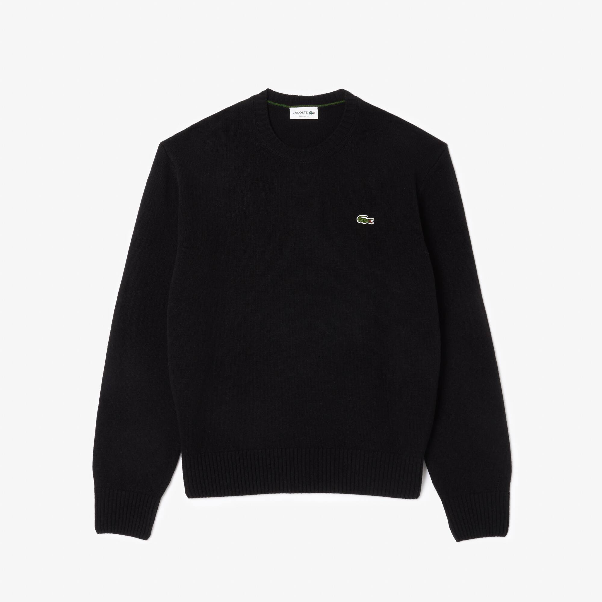 Wool Crew Neck Sweater - Men's Knitwear - New In 2026 | Lacoste