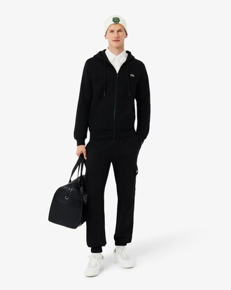 Ribbed Wool Badge Beanie