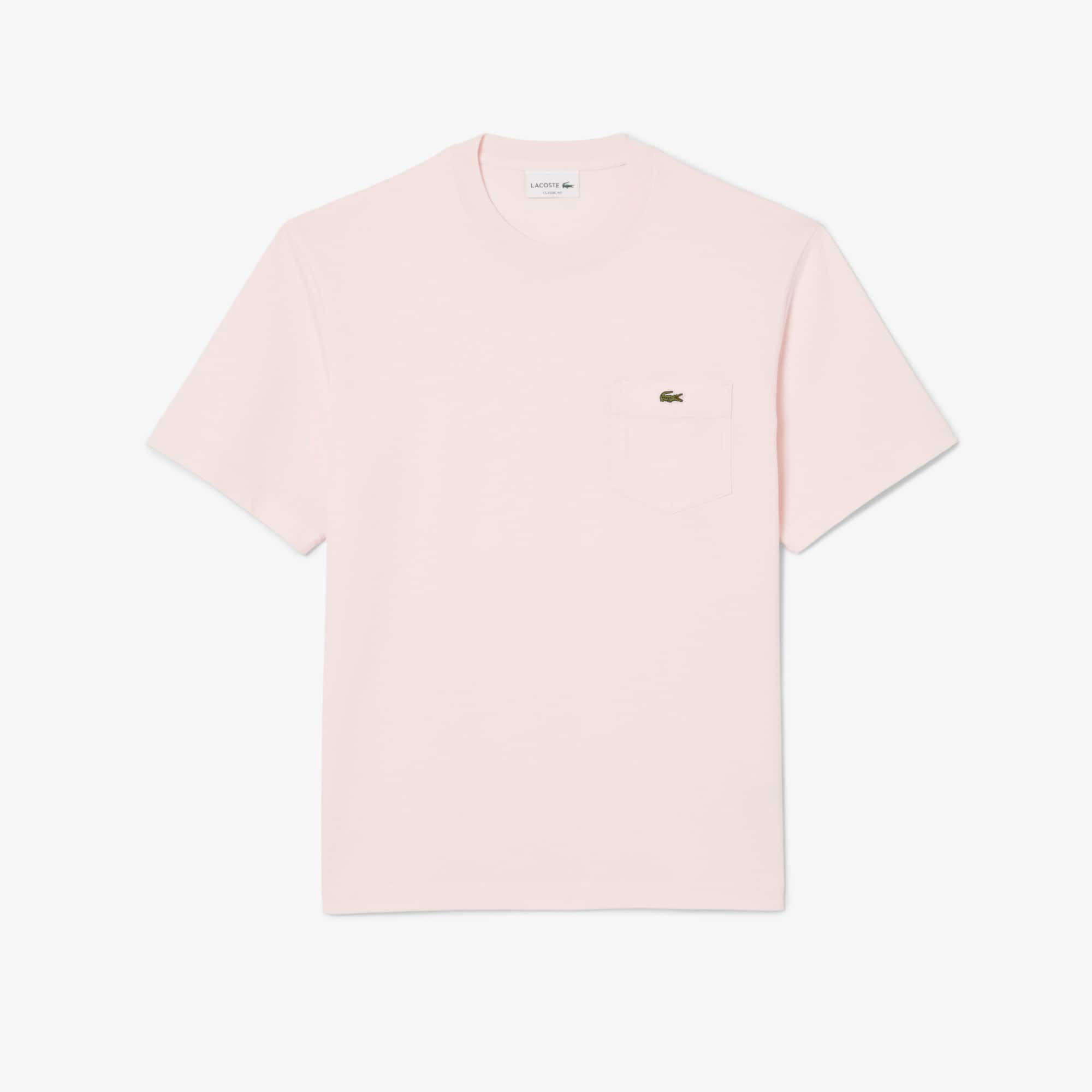 Cotton T-shirt with Breast Pocket - Men's t-shirts - New In