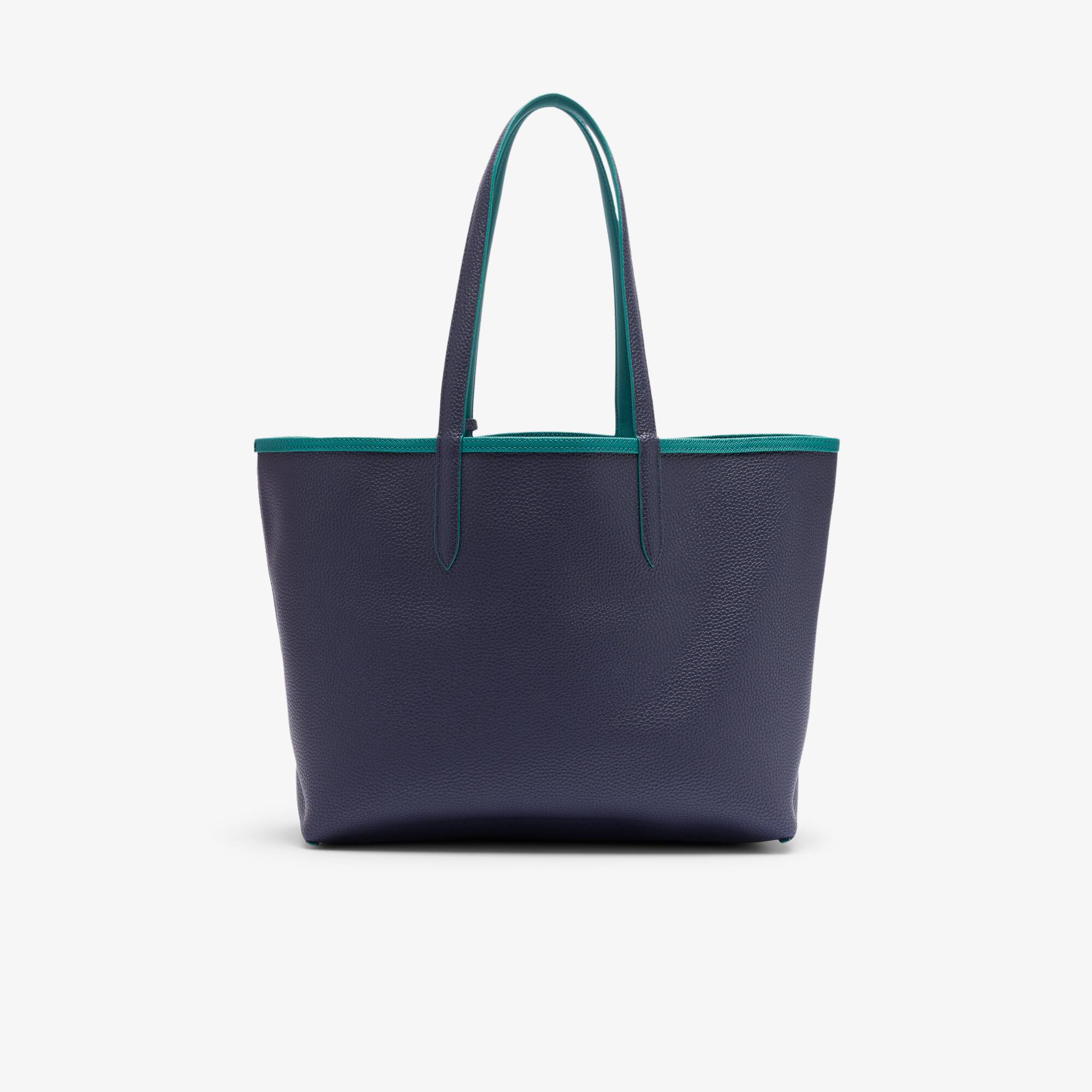 【即発】LACOSTE Anna Reversible Tote Bag(with pouch)NF2142AA Women's Anna Reversible Tote & Pouch - Bags - New In 2025