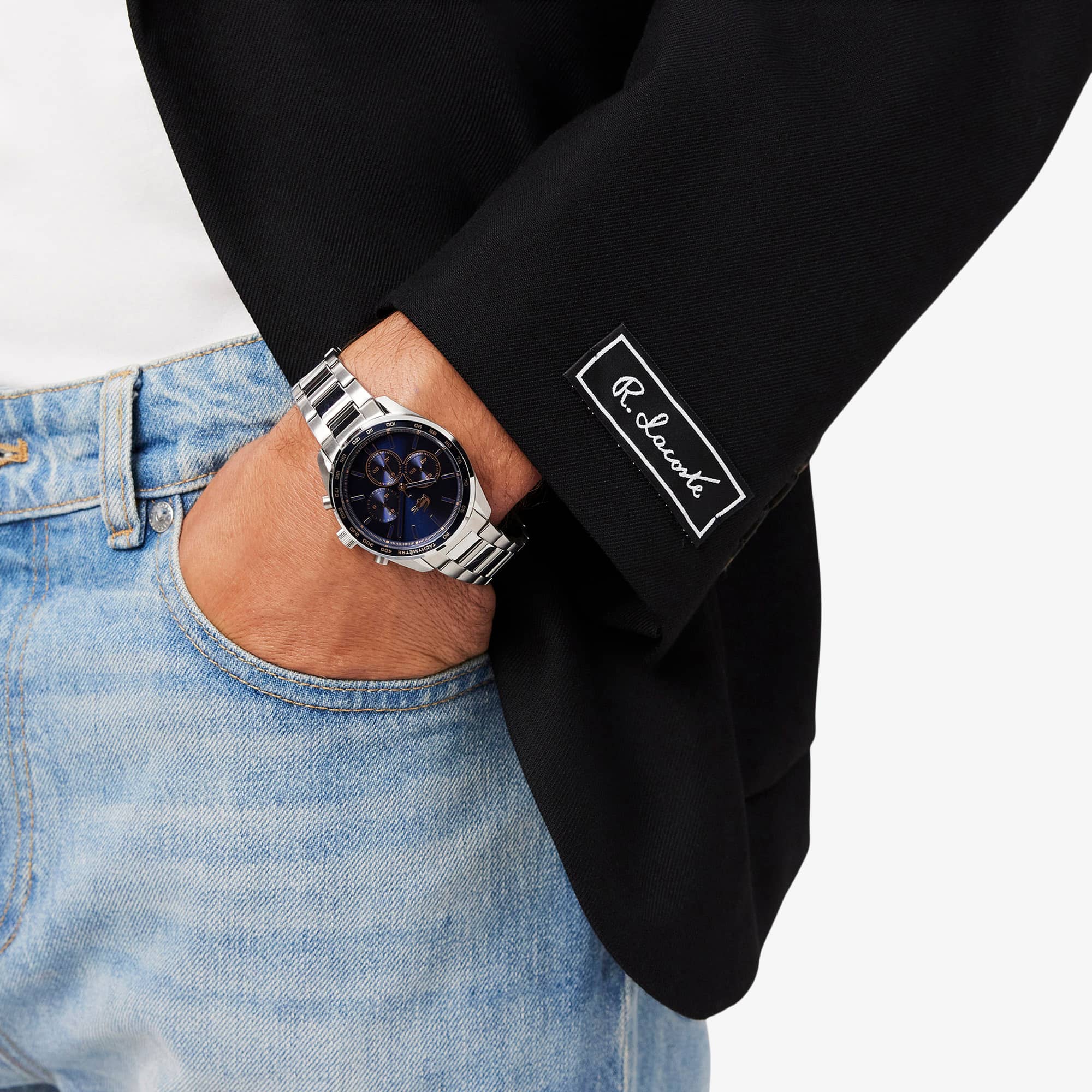 Boston Stainless Steel Chronograph Watch - Men's watches - New In