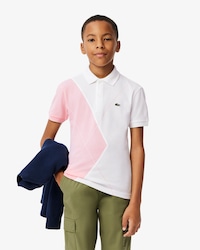 Contrast Argyle Mini Piqué Polo Shirt