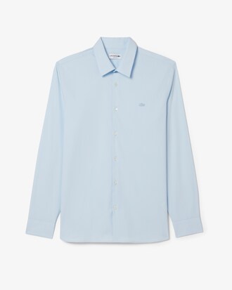 Slim Fit Stretch Poplin Shirt