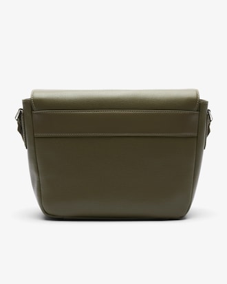 Ossian Flap Close Leather Satchel