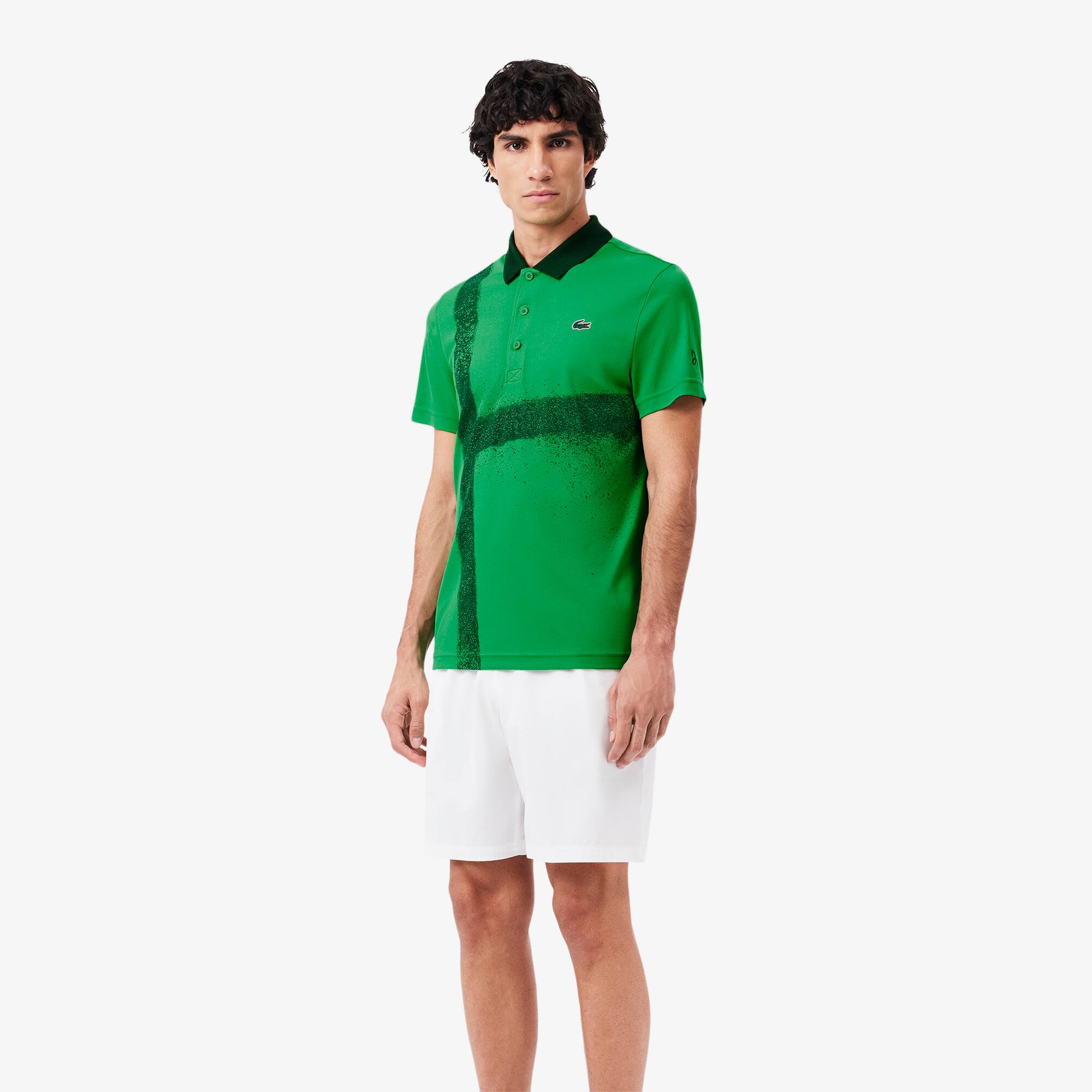 Lacoste Tennis x Novak Djokovic Polo Shirt - Men's Short Sleeves