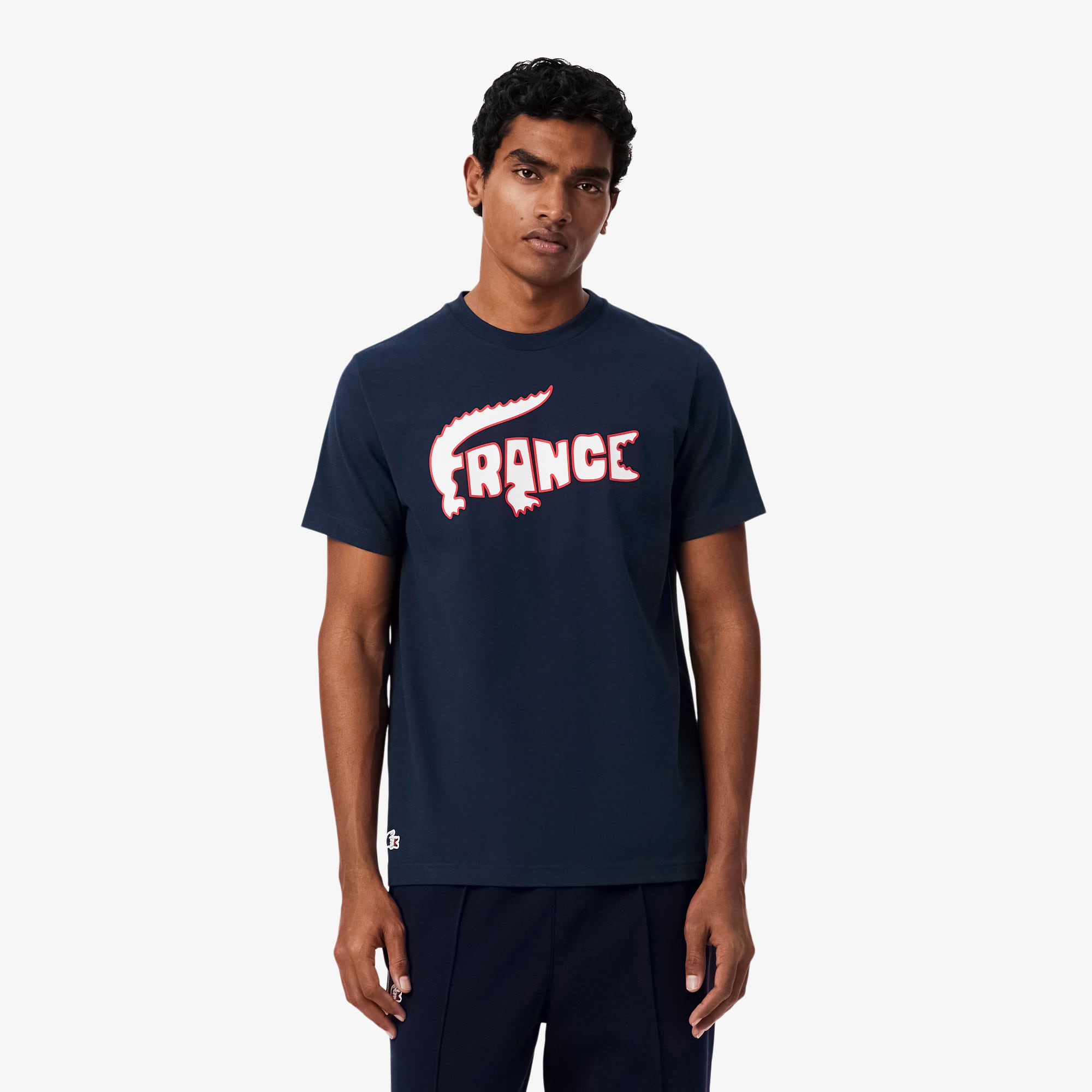 French Tennis Team T-shirt - Men's t-shirts - New In 2026 | Lacoste