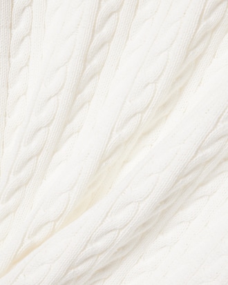 Cable Knit Cotton Sweater