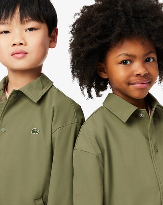 Crocodile Print Taffeta Jacket